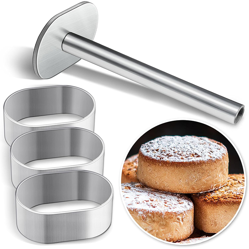 Kitchen And Baking Equipment - Stampo per Polvoron in Acciaio Inox