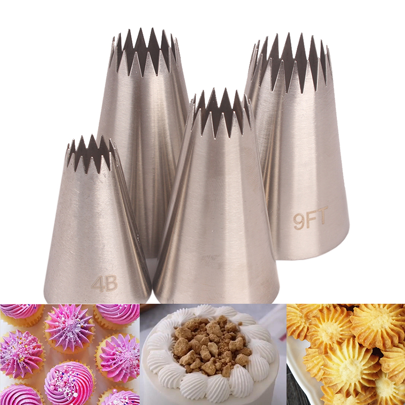 Kitchen And Baking Equipment - 4 pezzi di grandi punte per