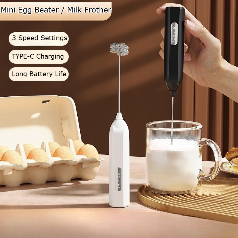 Kitchen Baking Appliances - Nuovo Montalatte Elettrico Portatile, Schiumatore Automatico,