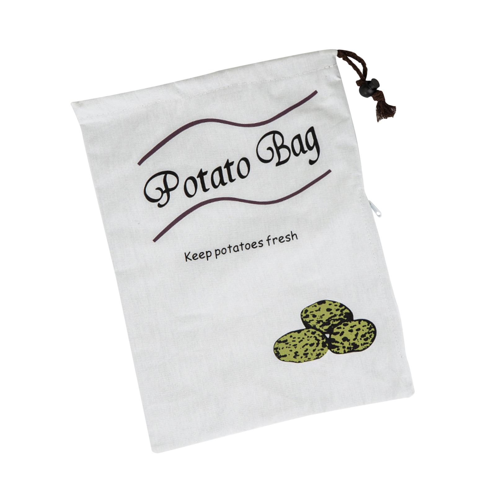 Kitchen Bakery - Sacchetto in tela per verdure, leggero,