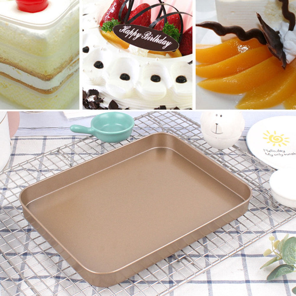 Kitchen Baking Oven - Tortiera Rettangolare in Acciaio al Carbonio