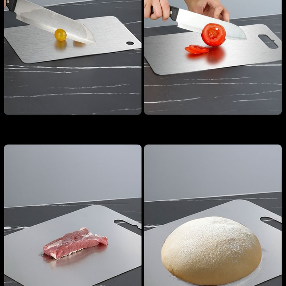 Kitchen With Baking Station - Tagliere professionale in acciaio inossidabile per