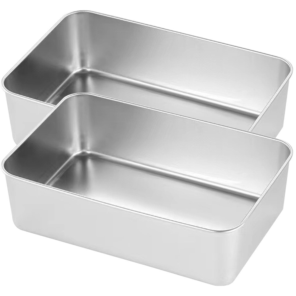 2 teglie rettangolari in accia - Kitchen Baking Oven recensione e prezzo