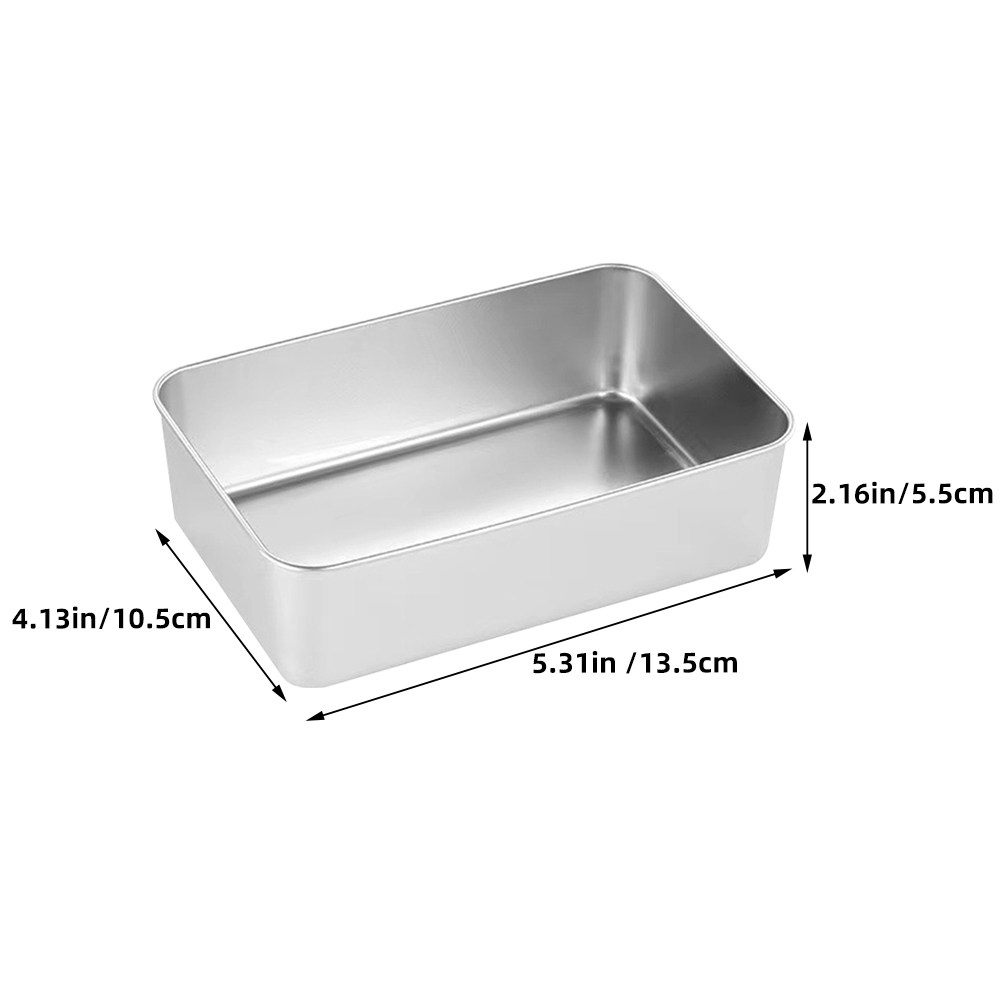 2 teglie rettangolari in accia - Kitchen Baking Oven recensione e prezzo
