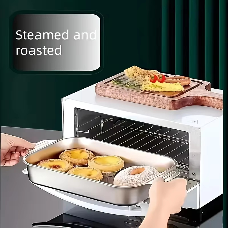 Teglia Profonda in Acciaio Ino - Kitchen Baking Oven recensione e prezzo