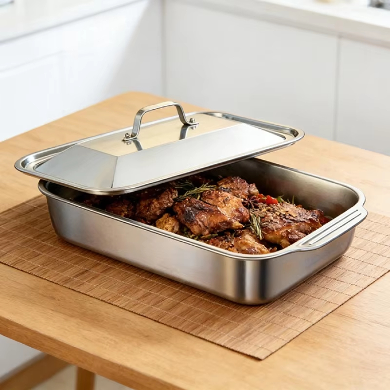 Teglia Profonda in Acciaio Ino - Kitchen Baking Oven recensione e prezzo