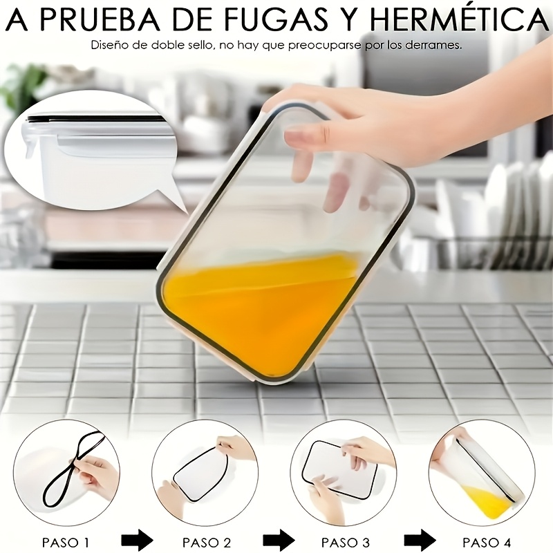 Set da 8 Pezzi: 4 Contenitori  - Kitchen Baking Tray Organizer recensione e prezzo