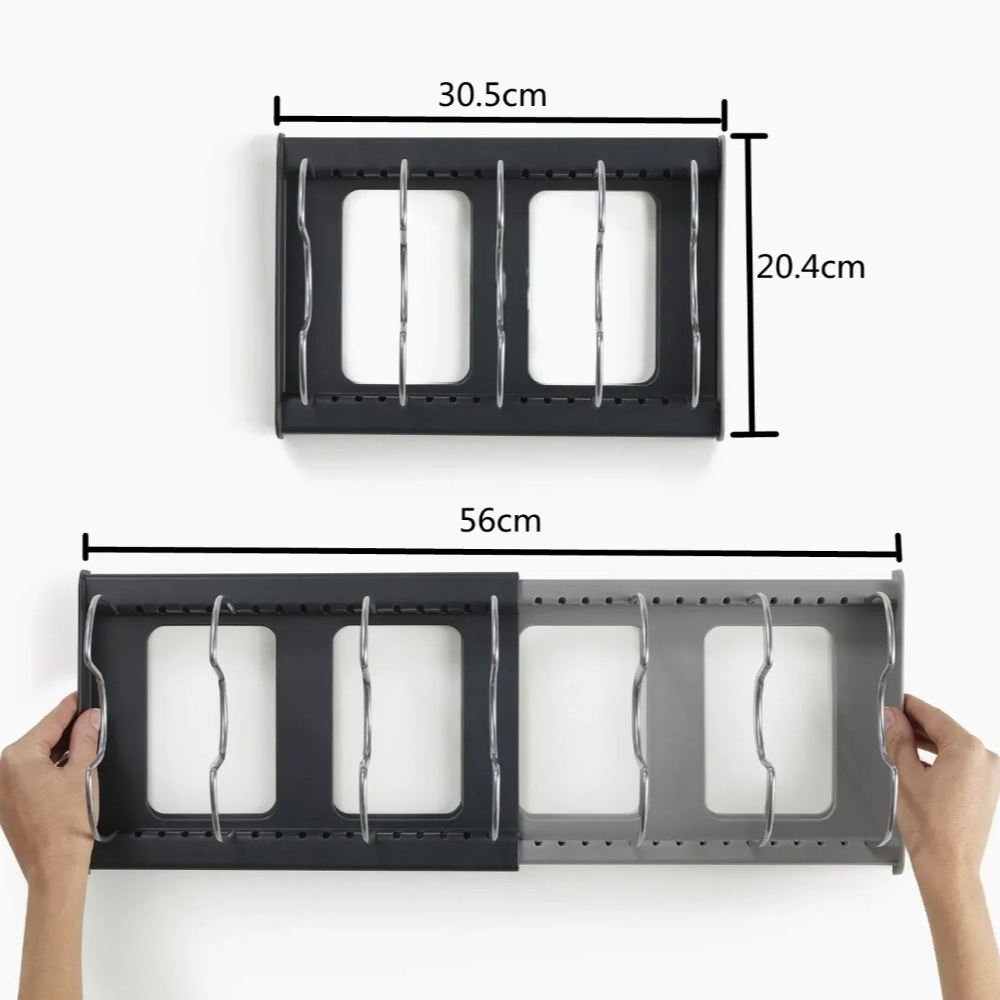 2026 Porta Pentole Retrattile  - Kitchen Baking Tray Organizer recensione e prezzo