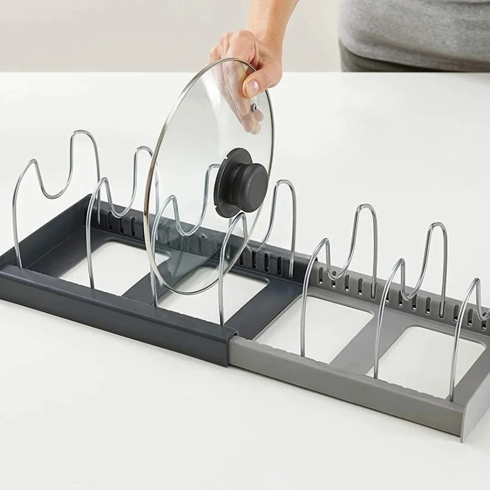 2026 Porta Pentole Retrattile  - Kitchen Baking Tray Organizer recensione e prezzo