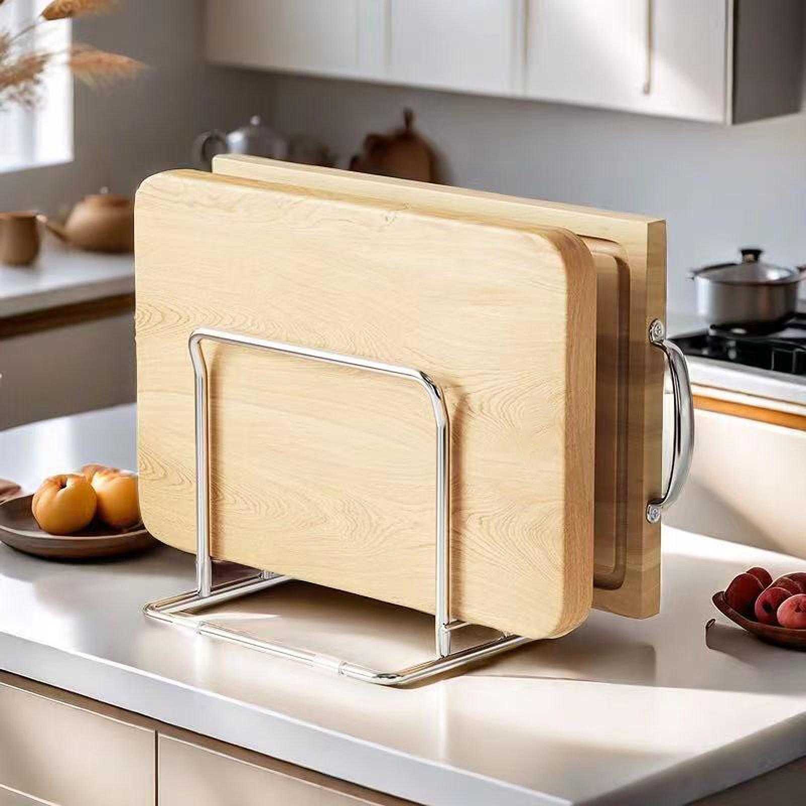 Tagliere Rack Pentole Coperchi - Kitchen Baking Sheet Organizer recensione e prezzo