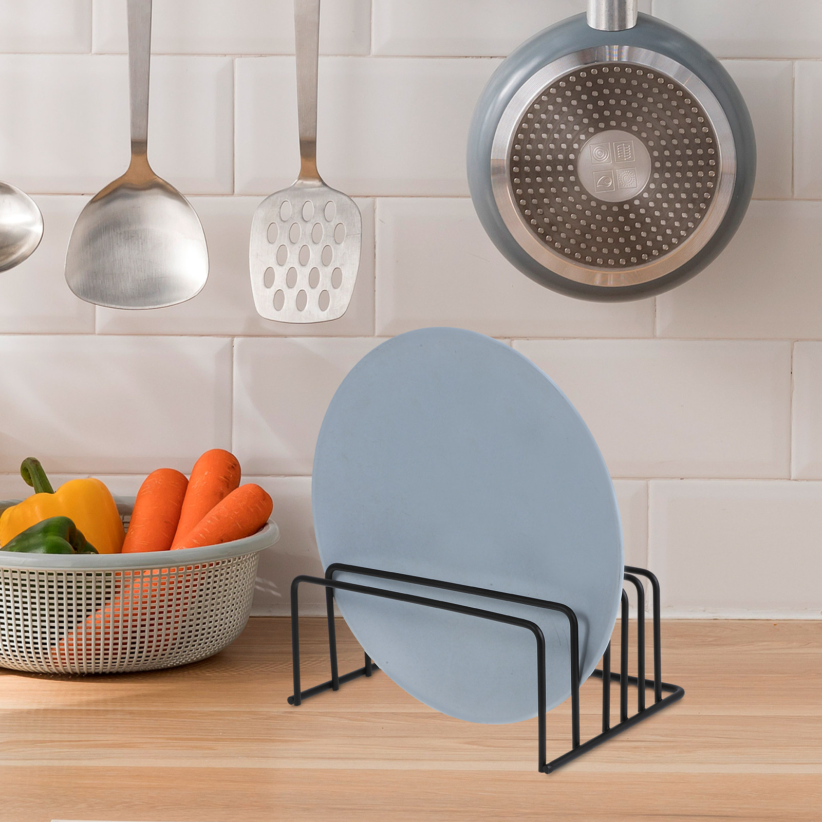 2 pezzi: supporto regolabile s - Kitchen Baking Sheet Organizer recensione e prezzo