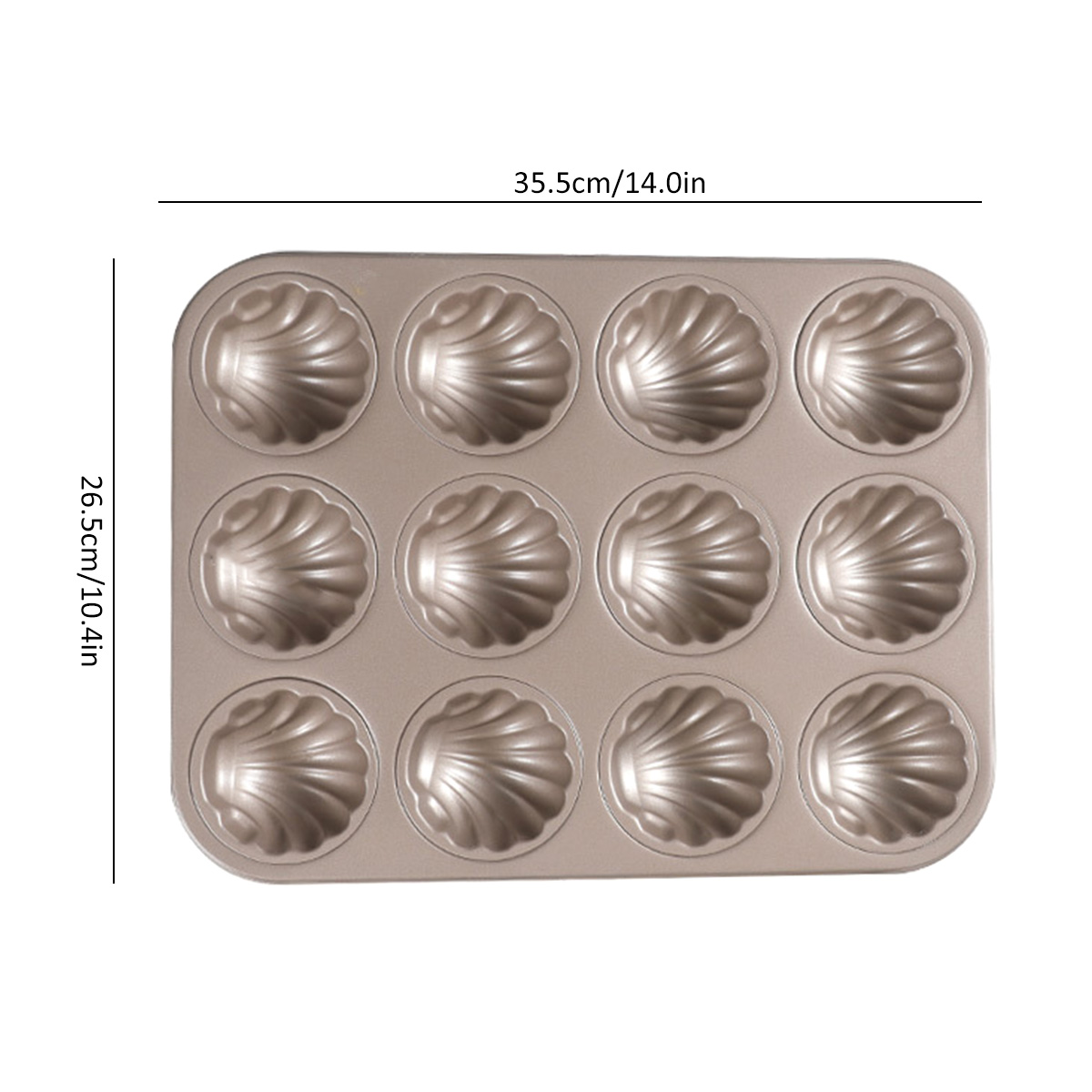 Stampo Madeleine Stampo da for - Kitchen And Baking Equipment recensione e prezzo