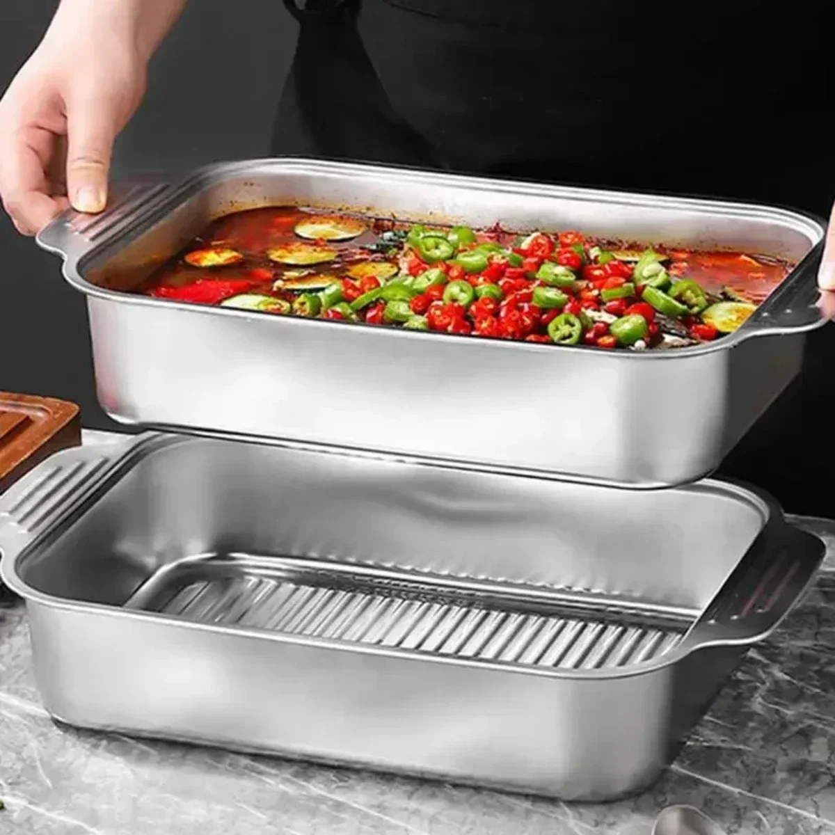 Teglia da forno rettangolare i - Kitchen Baking Oven recensione e prezzo