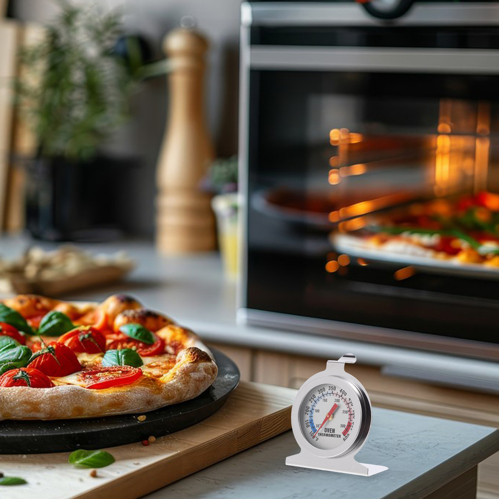Termometro da cucina in acciai - Kitchen Baking Oven recensione e prezzo