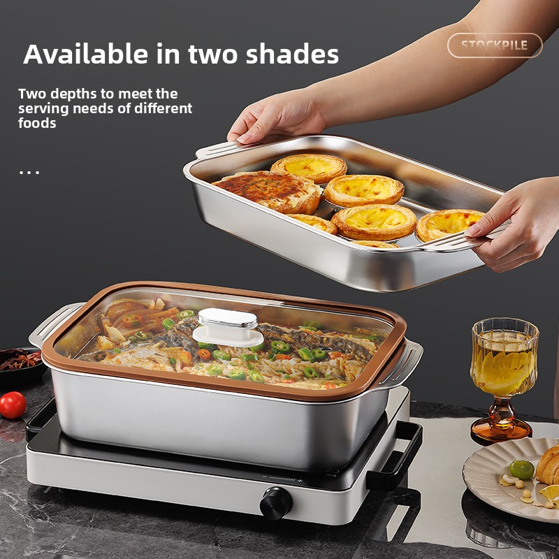 Teglia da Forno in Acciaio Ino - Kitchen Baking Oven recensione e prezzo